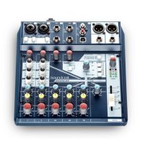 Soundcraft Notepad-8FX - Analogowa konsoleta mikserska, procesor efektów