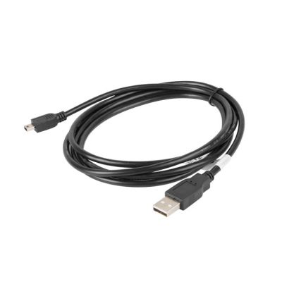 2. Kabel Lanberg CA-USBK-10CC-0018-BK (USB 2.0 M - Mini USB M; 1,8m; kolor czarny)