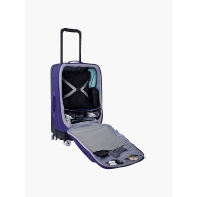 5. Walizka EVOC 4-Wheel Trolley 100 violet/black