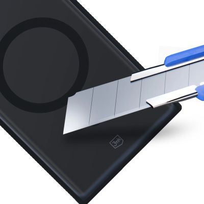 10. Etui 3mk Smoke MagCase z MagSafe na Samsung Galaxy S24 Ultra - półprzezroczyste