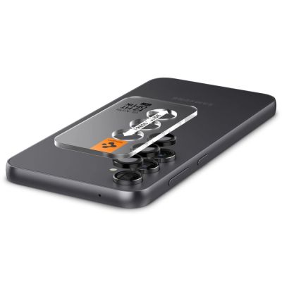 4. Osłona aparatu Spigen Glas.tR EZ Fit Optik Camera Protector na Samsung Galaxy S23 FE - czarna 2 szt.