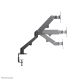 5. Neomounts DS70-700BL2 uchwyt / stojak do monitorów 68,6 cm (27") Biurko Czarny