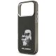 6. Etui Karl Lagerfeld IML Aquarelle Karl & Choupette & Logo MagSafe na iPhone 17 Pro Max - czarne