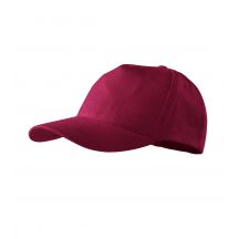 Czapka unisex 5P (garnet)