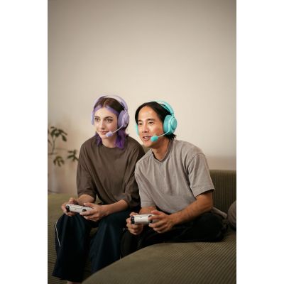 18. Słuchawki Steelseries Arctis Nova 3P Wireless for Playstation, Aqua