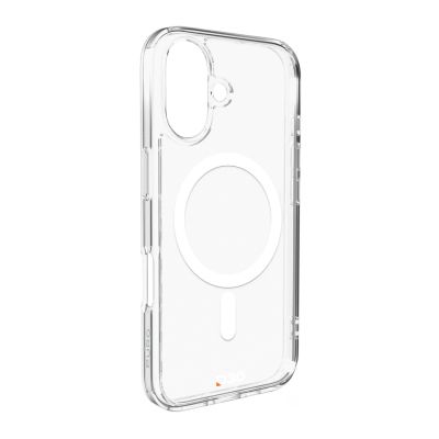 4. Etui silikonowe Puro Impact Clear D3O MagSafe do iPhone 16 Plus - przezroczyste
