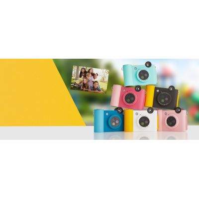 5. Kodak Smile+ 50,8 x 76,2 mm Czarny, Żółty