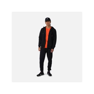 6. Bluza Rossignol LOGO SWEAT FZ HOOD FL czarny