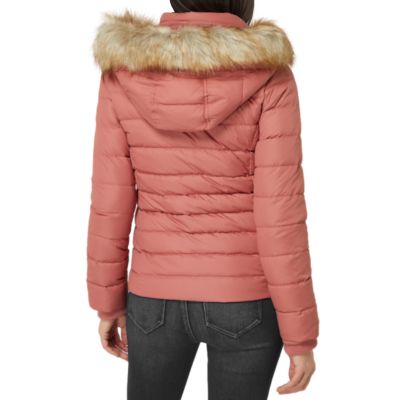 7. Kurtka puchowa Tommy Jeans TJW Basic Hooded Down Jacket W DW0DW10506