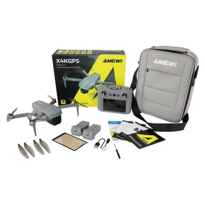 3. Dron Amewi DRE AMXFlight X4K GPS antracyt