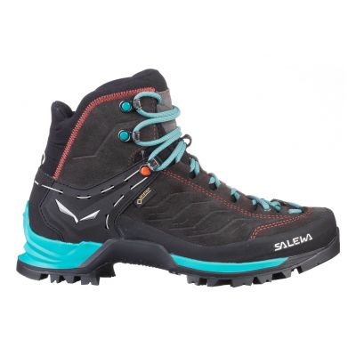 6. Salewa MTN Trainer Mid GTX Damski Dorosły Czarny, Niebieski