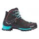 6. Salewa MTN Trainer Mid GTX Damski Dorosły Czarny, Niebieski