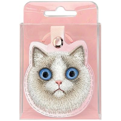6. Etui Nimmy New Big Eyed Pet 2.0 Cat na lokalizator - różowe