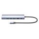 4. Manhattan 153959 stacja dokująca Przewodowa USB 3.2 Gen 1 (3.1 Gen 1) Type-C Srebrny