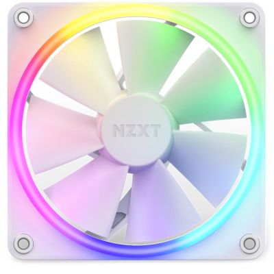 2. NZXT F120 RGB Triple Pack Obudowa komputera Wentylator 12 cm Biały 3 szt.