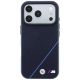 3. Etui BMW M Tire Track Blue Line MagSafe na iPhone 18 Pro / 17 Pro - granatowe