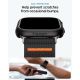 9. Zestaw etui Spigen Thin Fit + pasek Spigen Lite Fit Ultra na Apple Watch (46 mm) - czarne