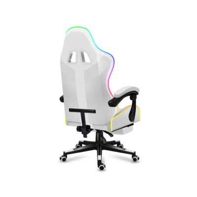 18. Fotel gamingowy Huzaro Force 4.7 RGB White