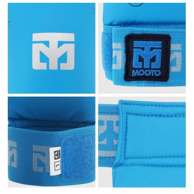 7. Rękawice do Karate - Mitts 2 BLUE WKF | MOOTO