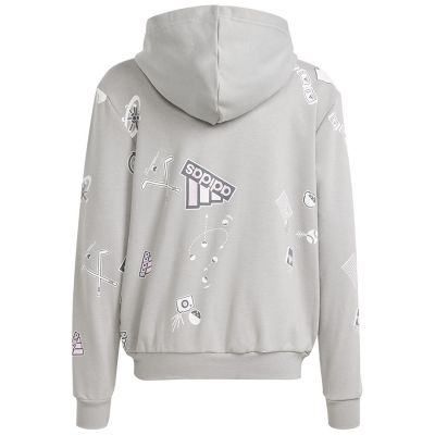 2. Bluza adidas Biuv Zip Hoodie Jr IS3755
