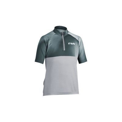 Koszulka rowerowa NORTHWAVE Force Evo Junior Jersey S/s szara