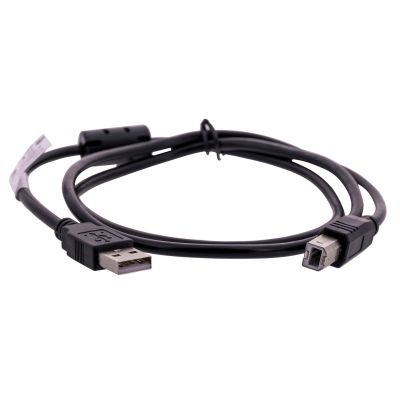 7. LANBERG KABEL USB-A -> USB-B M/M 1M (FERRYT, CZARNY) CA-USBA-11CC-0010-BK