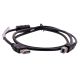 7. LANBERG KABEL USB-A -> USB-B M/M 1M (FERRYT, CZARNY) CA-USBA-11CC-0010-BK