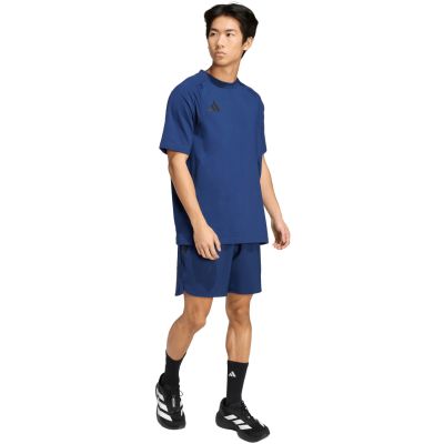 6. Spodenki męskie adidas Tiro Travel Woven granatowe KE8370