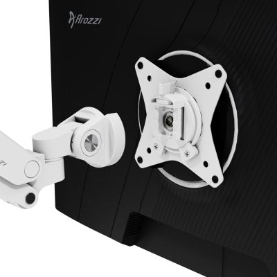 6. Arozzi AZ-ALZARE-NEO-WT uchwyt / stojak do monitorów Biurko Biały