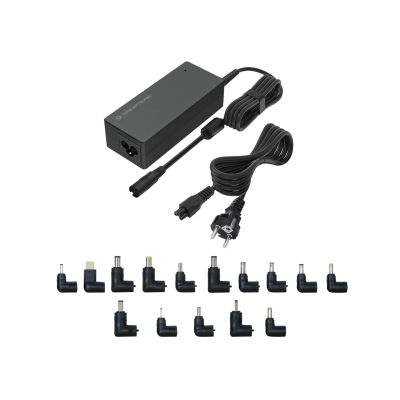 Conceptronic OZUL08B15 adapter zasilający/ inwentor Wewnętrzna 90 W Czarny