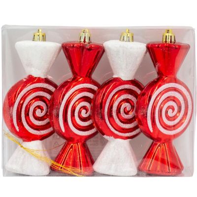 9. BOMBKA FORMÓWKA PLASTIKOWA BEZPIECZNA CUKIERKI 4SZT MICA