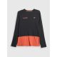7. Longsleeve trekkingowy regular męski 4F 4FRSS26TFLOM658-20S