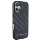 4. Etui BMW Motosport IML Random Stripes na iPhone 16 Plus - czarne