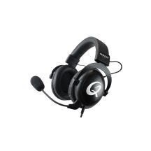 QPAD QH-91 Zestaw słuchawkowy Przewodowa Opaska na głowę Gaming Czarny