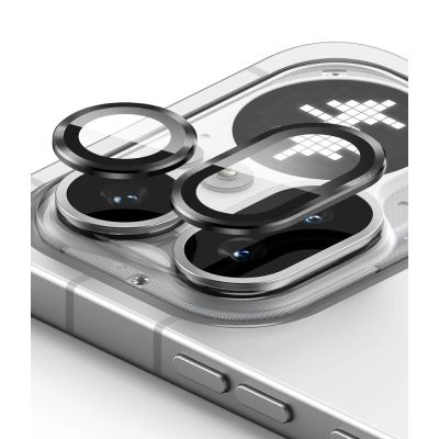 2. Osłona aparatu Ringke Camera Frame Protector 2-Pack na Nothing Phone 4A Pro - czarna