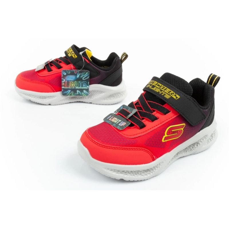 8. Buty Skechers S Lights-Meteor Jr 401495N/RDBK