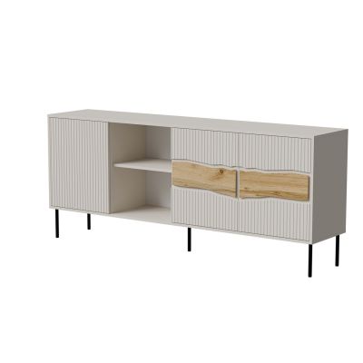 7. Komoda INSERTO 3D1W 190x40x80 kaszmir + LED