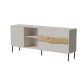 7. Komoda INSERTO 3D1W 190x40x80 kaszmir + LED