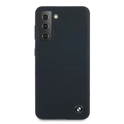 3. Etui BMW Silicone Signature na Samsung Galaxy S21+ - granatowe