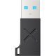 4. UNITEK ADAPTER USB-A - USB-C 10 GBPS M/F CZARNY