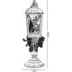 6. LATARNIA LAMPION DEKORACYJNY wys: 48CM - BAŁWAN