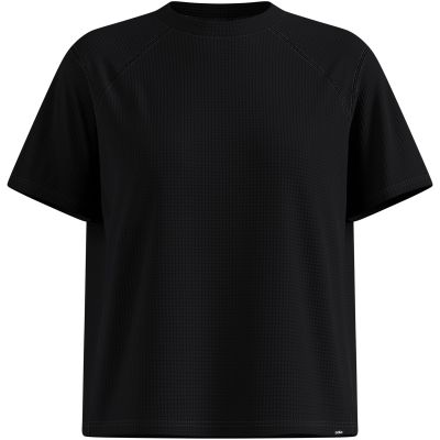 2. Koszulka z krótkim rękawem damska Odlo CUBIC T-shirt crew neck s/s czarna