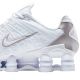 7. Buty sportowe męskie Nike SHOX TL Metallic Silver białe - AV3595-100