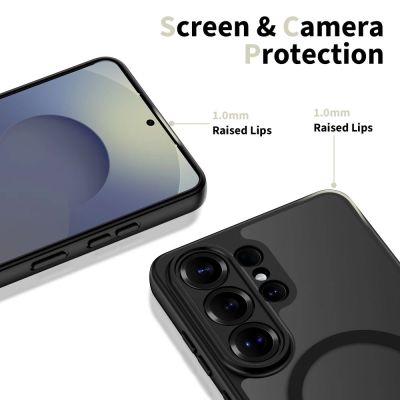 4. Etui Tech-Protect BasicMag MagSafe na Samsung Galaxy S26 Ultra - półprzezroczyste