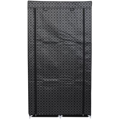 2. SZAFA TEKSTYLNA GARDEROBA 88x46x170CM ORNAMENT 45269