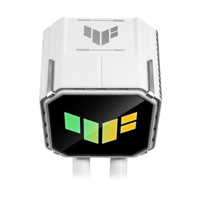 12. ASUS TUF Gaming LC III 360 ARGB White Edition Obudowa komputera Chłodnica cieczy all-in-one 12 cm Biały