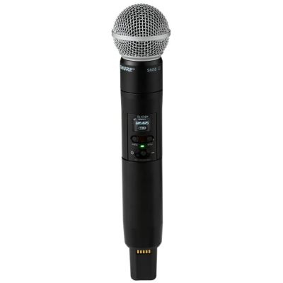 Shure SLXD2+/58=-G65 - Nadajnik "do ręki" z kapsułą SM58 (470-606 MHz)