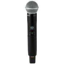 Shure SLXD2+/58=-G65 - Nadajnik "do ręki" z kapsułą SM58 (470-606 MHz)