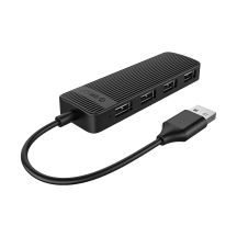 Hub USB-A Orico FL02 stacja dokująca 4x USB-A 2.0 - czarny