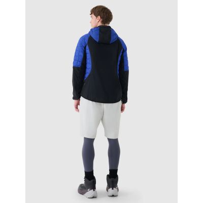 6. Kurtka puchowa trekkingowa z wypełnieniem Primaloft Black męska 4F 4FWSS25TTJAM697-36S